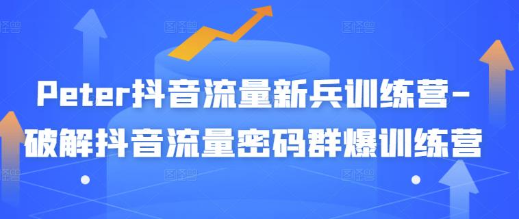 【副业项目3371期】破解抖音流量密码新人训练营（新人抖音怎么获取流量）-云起副业网