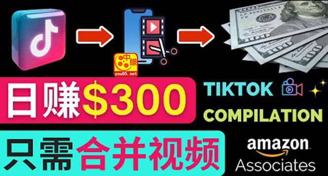 【副业项目3813期】搬运Tiktok短视频到Youtube赚钱，只需下载，合并视频，日赚300美元-云起副业网