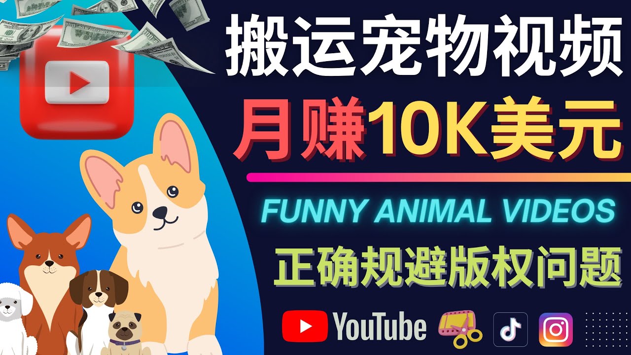 【副业项目4509期】搬运TIKTOK视频到YouTube，并进行二次创作，月赚1万美元以上-云起副业网