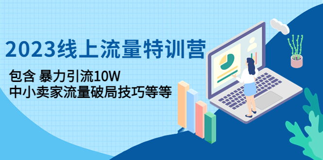 【副业项目4809期】2023线上流量特训营：包含暴力引流10W+中小卖家流量破局技巧等等-云起副业网