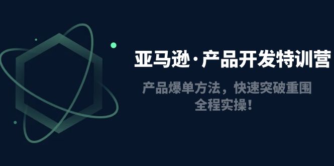 【副业项目5087期】亚马逊·产品开发特训营：产品爆单方法，快速突破重围，全程实操-云起副业网